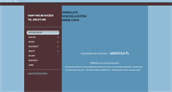 Desktop Screenshot of hodowla-amarula.pl